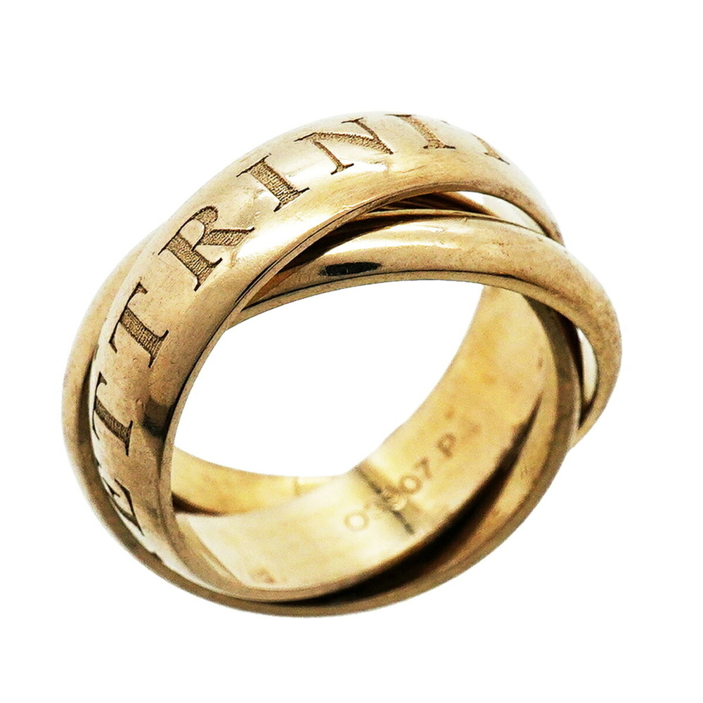 CARTIER 18k Silver Trinity Ring
